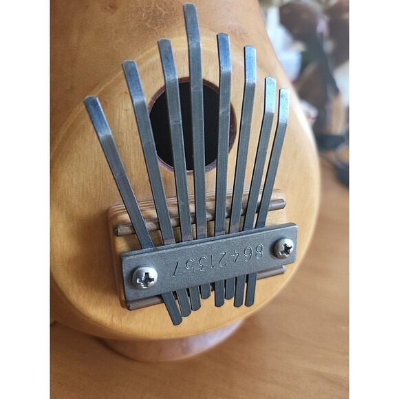 VTG Calabash Gourd Wood 8 Eight Key Mbira/Kalimba/Thumb Piano instrument African - Picture 3 of 12